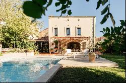 Charming, elegantly renovated winegrower's house with swimming pool