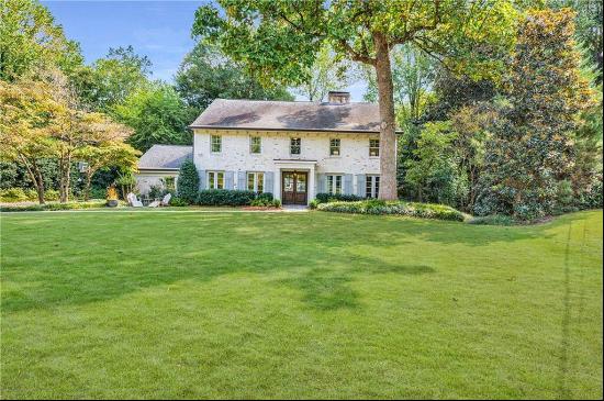 thoughtfully renovated buckhead home