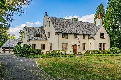 Modernized Tudor on a Magnificent Oversized Lot