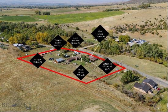 234 Mill Creek Road, Sheridan MT 59749