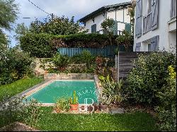 BIARRITZ, PANORAMIC VIEW OF THE GOLF COURSE, BEAUTIFUL HOUSE OF 416 sqm WITH HEATED POOL