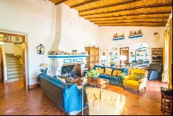 Typical Algarvian villa is located on a large plot