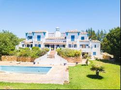 Typical Algarvian villa is located on a large plot