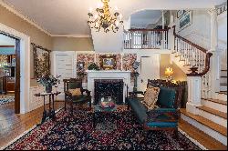 Stately 5 BR Colonial perfectly blending modern amenities with traditional charm