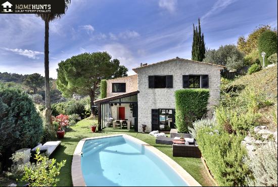 EZE VILLAGE - CHARMING VILLA OF 152 SQM FOR SALE - SWIMMING POOL AND GARDEN - PRETTY SEA A