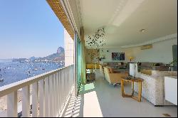 Exclusive apartment with views of Botafogo Bay and Sugarloaf Mountain