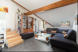 Charming Attic in Cheserex : Space, Light and Comfort