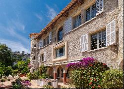 Exceptional historic bastide in Villefranche-sur-Mer with panoramic sea views