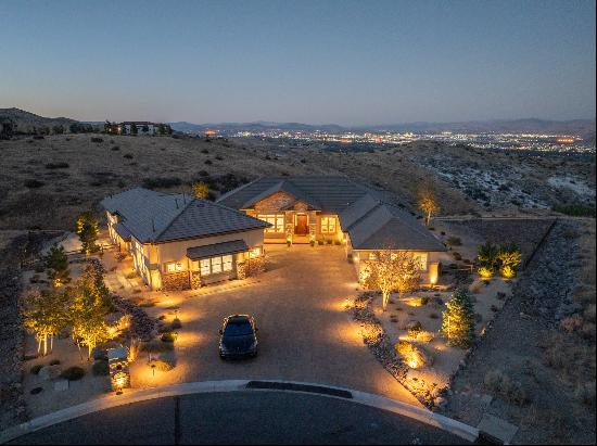 ArrowCreek City Views with Massive Showcase Barn Garage