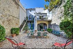 3-bedroom house, private courtyard, terraces and outbuilding