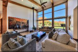 Distinctive Custom Home Situated Along Castle Creek in Castle Valley