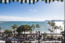 Cannes - Croisette - 3-room flat with panoramic sea view