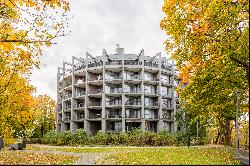 A unique apartment in Riga, with the views of the river Daugava