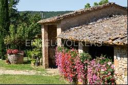 Farmhouse with a View of Montarrenti Castle