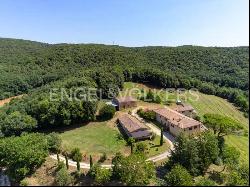 Farmhouse with a View of Montarrenti Castle