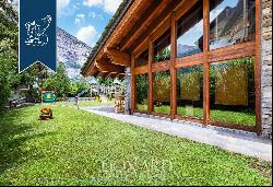 Charming Alpine chalet in the presitigious mountain town of Courmayeur