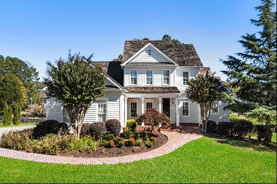 Custom-Designed Modern Farmhouse on Two+/- Acres