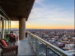 Modern Penthouse Masterpiece Perched 31 Stories Up in the Sky!