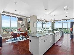 Modern Penthouse Masterpiece Perched 31 Stories Up in the Sky!