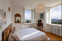 Elegant villa with panoramic views of the Castle of Angera