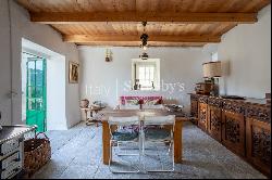 Elegant villa with panoramic views of the Castle of Angera