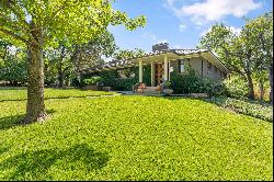 High Design Ranch Style Home Situated on Top of Hill, Close to White Rock Lake