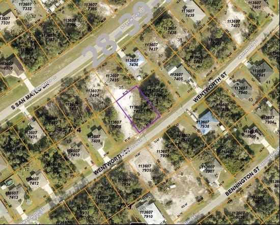 Lot #7 Wentworth St, North Port, FL 34288