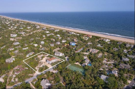 Sandpiper Lane In Amagansett, New York