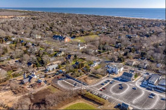 Main Street In Amagansett, New York