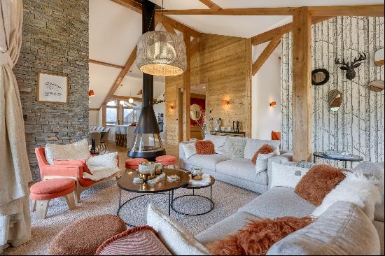 Apartment Bella - Penthouse a few steps from the slopes of Courchevel Moriond