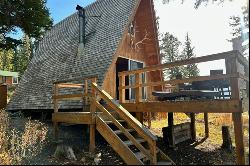 Rustic A-Frame Cabin