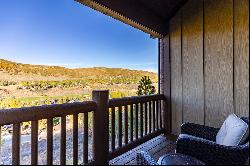 Panoramic Golf Course Views From the Expanded Deck of This Downhill Jeremy Ranch