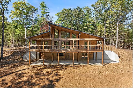 Stunning New Construction Modern Rustic Cabin