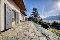 Beautiful villa with a panoramic view on the lake