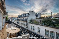 Paris 7th District – A superb 4-bed apartment with a balcony