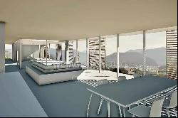 Lugano-Neggio: 1,137 m² of building plot for sale with stunning views of Lake Lugano