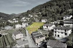 Lugano-Neggio: 1,137 sqm of building plot for sale with stunning views of Lake Lugano