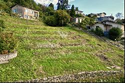 Lugano-Neggio: 1,137 m² of building plot for sale with stunning views of Lake Lugano