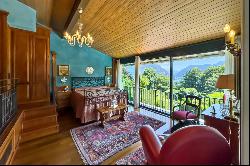 Lugano-Gentilino: elegant penthouse apartment for sale with view of Lake Lugano & surroun