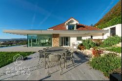 Annecy-le-Vieux, exceptional house with panoramic lake view