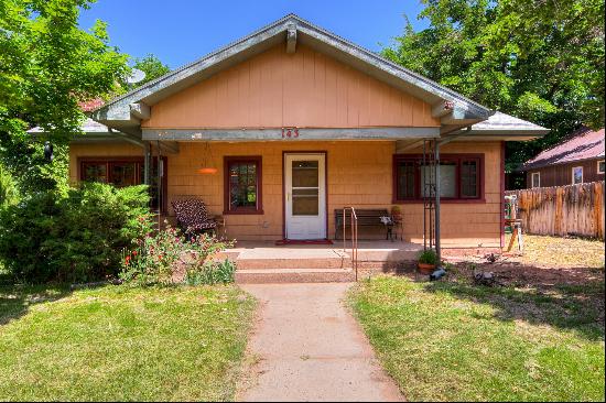 Developable Lot and Residential Home in Downtown Moab