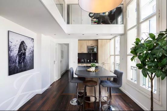 Duplex Apartment in the Marais