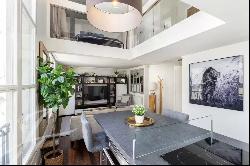 Duplex Apartment in the Marais