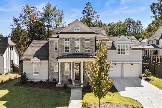 Classically Elegant Home Nestled in Historic Roswell