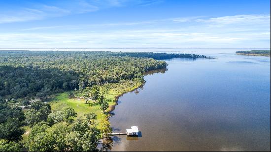 Freeport Waterfront Estate Spanning 20+ Acres With Private Dock And Boat Lift