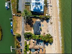 Waterfront: Beach on One Side, Cove with Dock on the Other