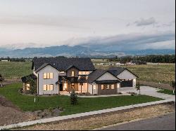 New Construction Home with Bridger Mountain View