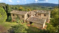 Casale with vineyard and olive grove, Siena - Tuscany