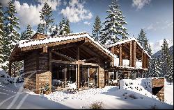 Chalet "Pegasus" completely renovated 5' from the centre of Crans-Montana