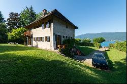 Menthon-Saint-Bernard, beautiful family architect-designed property, facing the lake